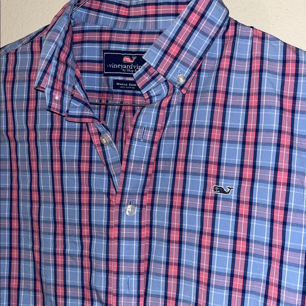 Vineyard Vines Whale Shirt Plaid Shirt
